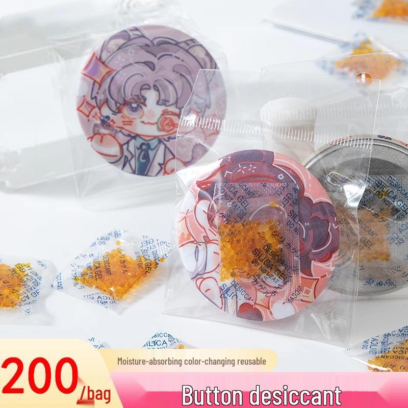 Color-Changing Desiccant: Moisture-Proof & Mildew-Resistant Bag for Cameras, Badges, and Figures