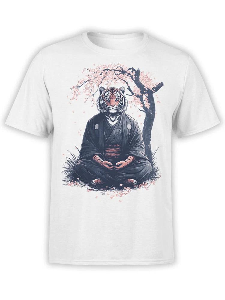 Tiger Tshirt Collection Zen Tiger Tshirt Unisex S
