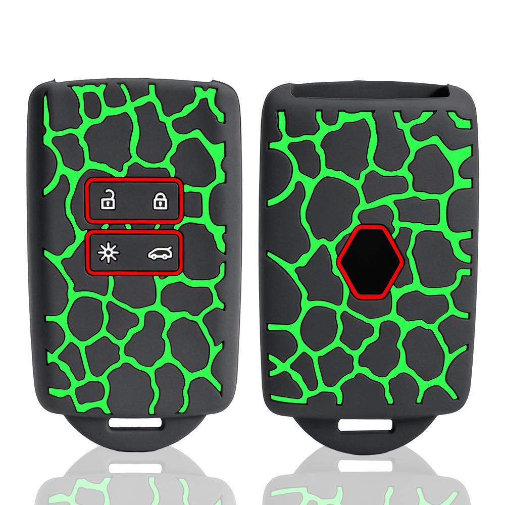2026 Fashion Silicone For Renault Captur Koleos Kadjar Arkana Megane Dacia Duster Sandero Stepway Smart Car Key Cover Fob Case