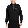 Nike Club Letter Logo Fashion Comfortable Soft Fleece Long Sleeve Sweatshirt Men sweatshirt Black FZ0874010