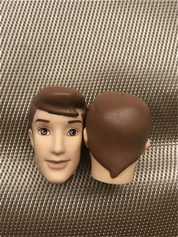 Seltene limitierte Sammlung Prinzenpuppenköpfe Schuhe Mädchen DIY Spielzeugpuppen Zubehör