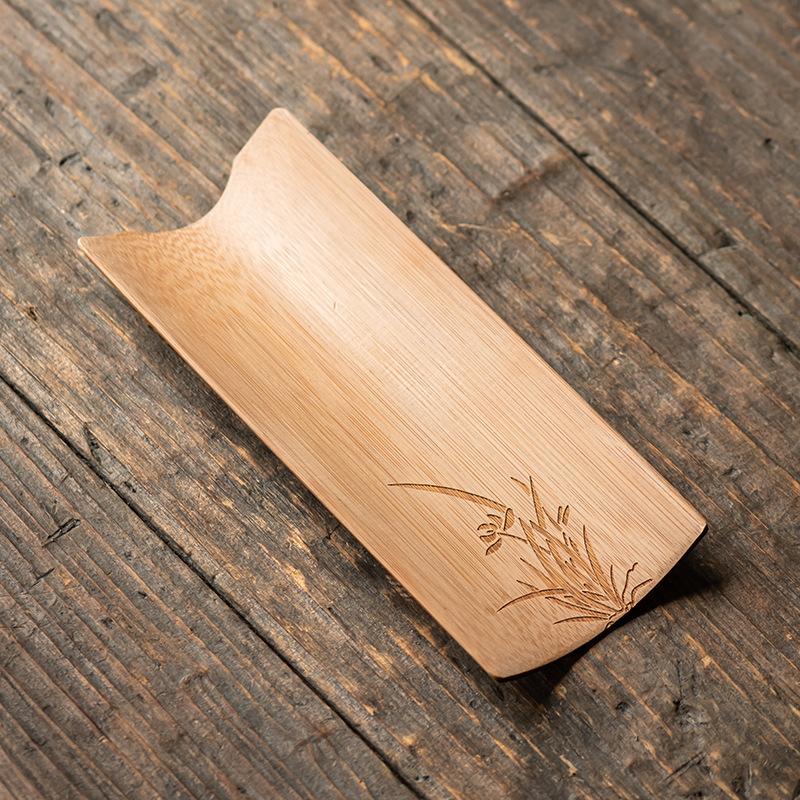 Janpanese Style Tea Scoops Vintage Handmade Bamboo Tools Kung Fu Tea Ceremony Utensils Tea Spoon Teaware Accessories 2025 New