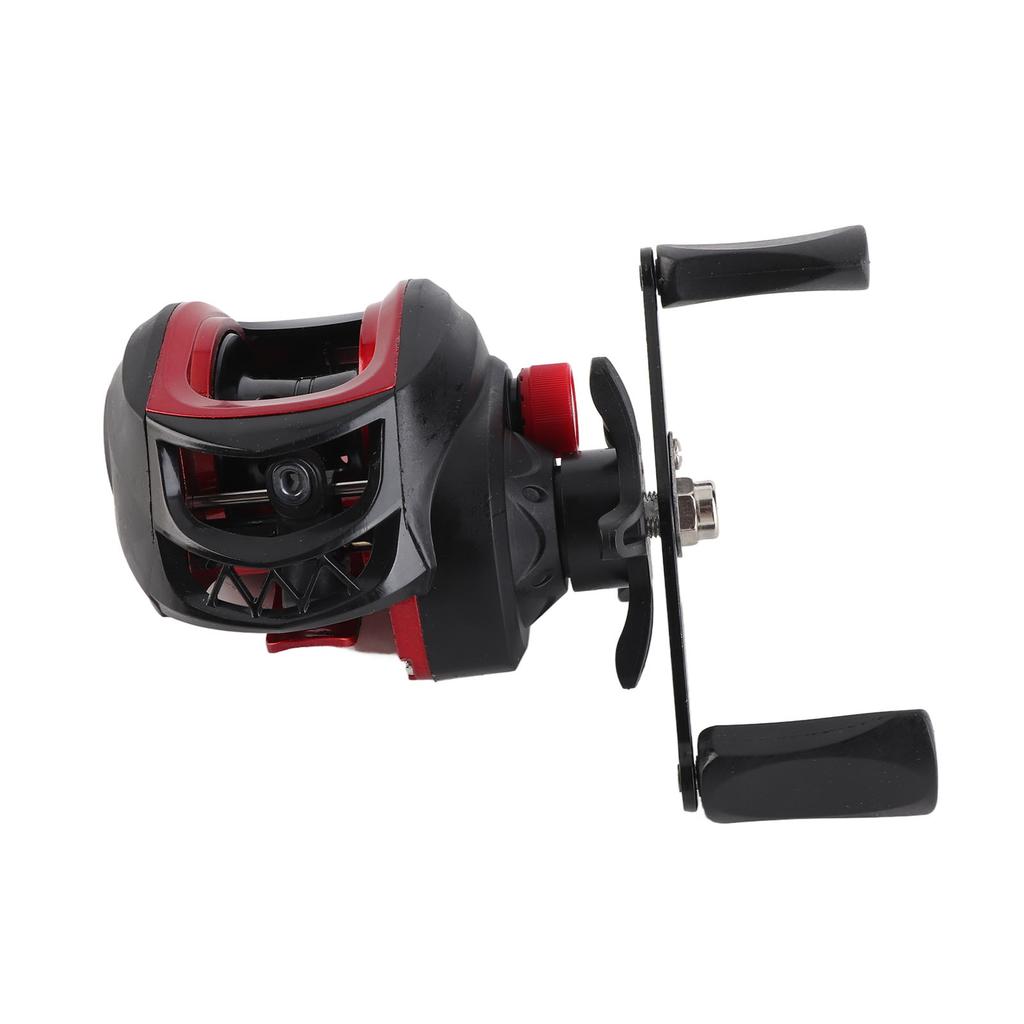 Baitcasting Hjul Metal Lang Kast Kraftfuldt Letvægt Glat Baitcaster Fiskeri Hjul til Saltvand Ferskvand Venstre Hånd