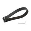 Faux Cowhide Pull Strap for Brompton Folding Bike Carrier Block Fake Leather Quick Release Bicycle Carrier Block
