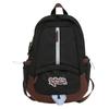 Girl Schoolbag Male Solid Color Backpack Female Large Capacity Travel Bag