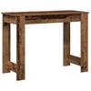 Vintage Wood Effect Desk 100 x 45 x 75 cm Particleboard