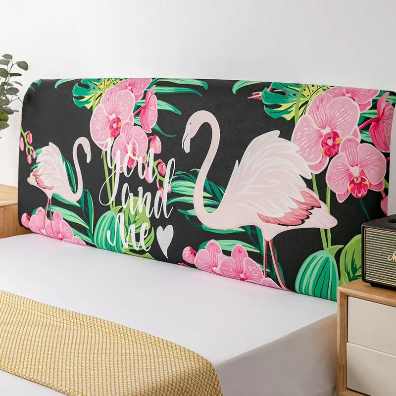 Nordic Cartoon Cat's Paw Bed Head Soft Dust Cover Full Enclosed Elastic Dust-proof Bed Head Cover/ Protective Cover