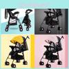 Stylish And Comfortable Baby Pushchair With Adjustable Reclining Positions For Kids