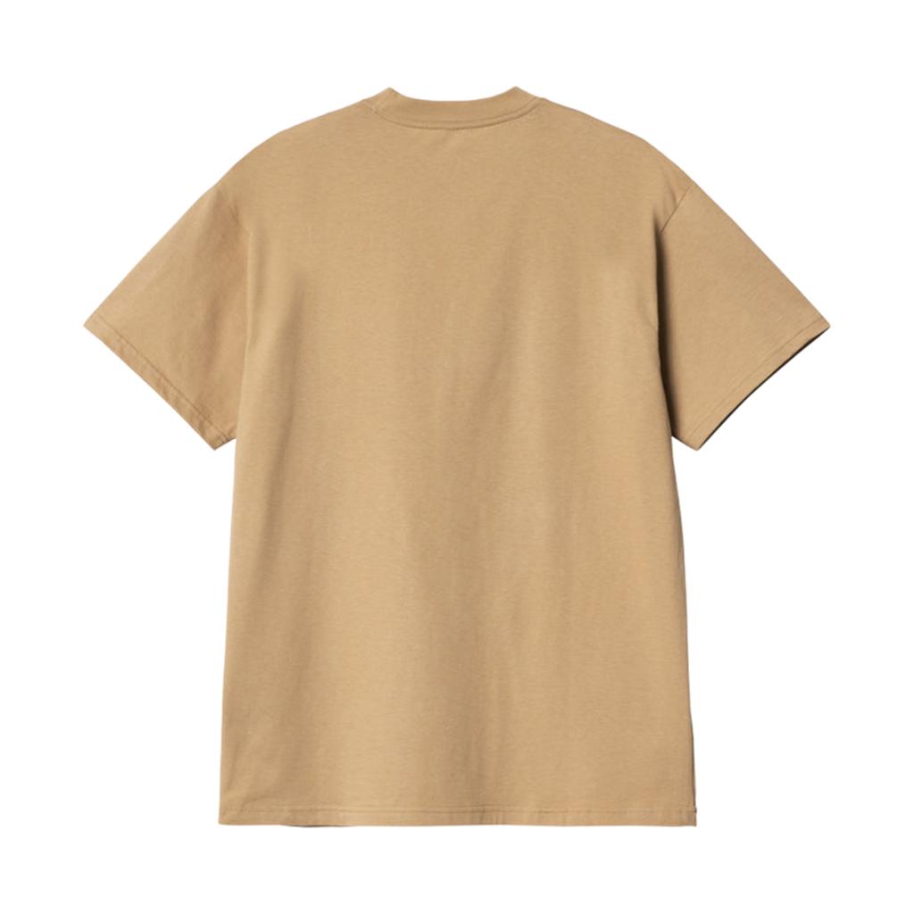 Carhartt WIP Spree Halftone T-Shirt Men T-Shirts Brown I032874-0IA-XX