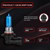 Fit For Toyota Camry 2007-2018 Halogen Headlight Bulbs,9005/HB3 High Beam + H11 Low Beam Halogen Headlight Bulbs Headlamp Replcement Bulb Kit,Plug