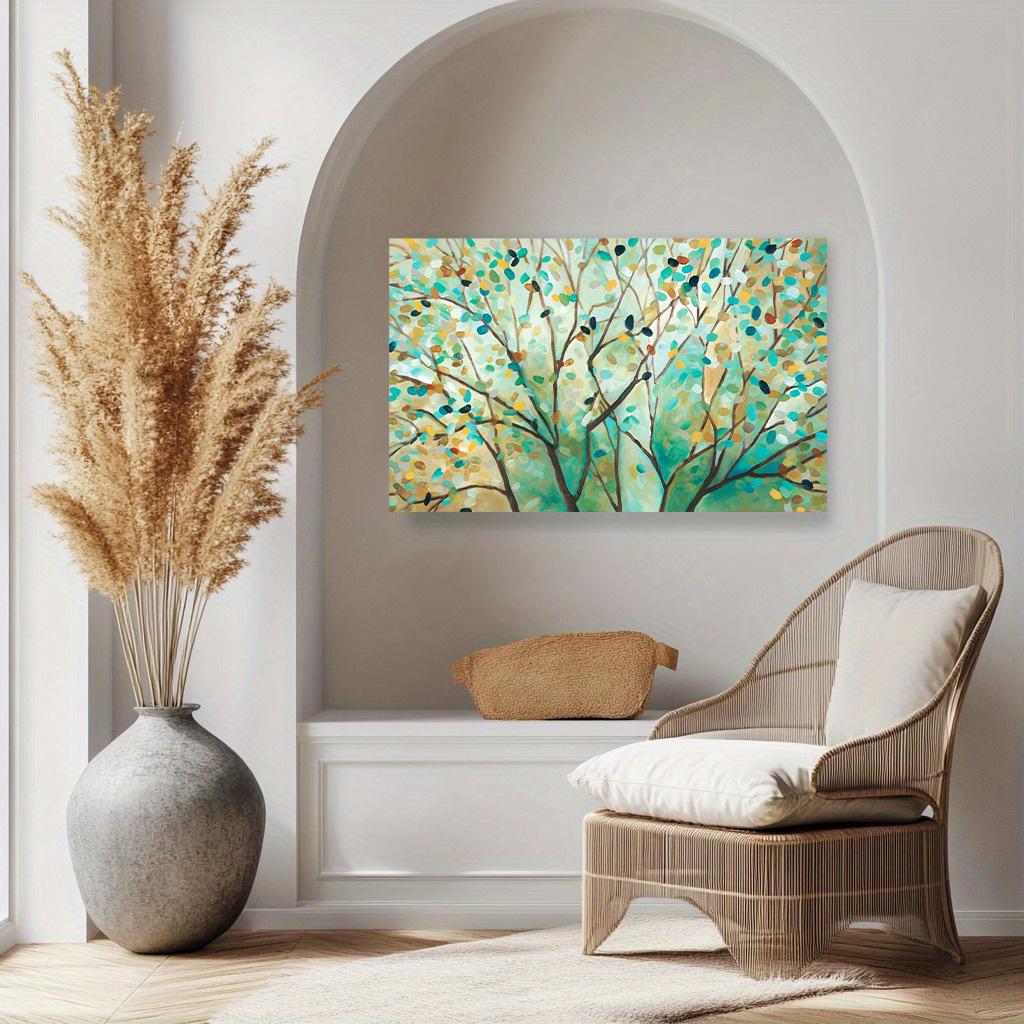 Green Plants Flowers Canvas Painting Wall Pictures for Living Room Home Decor