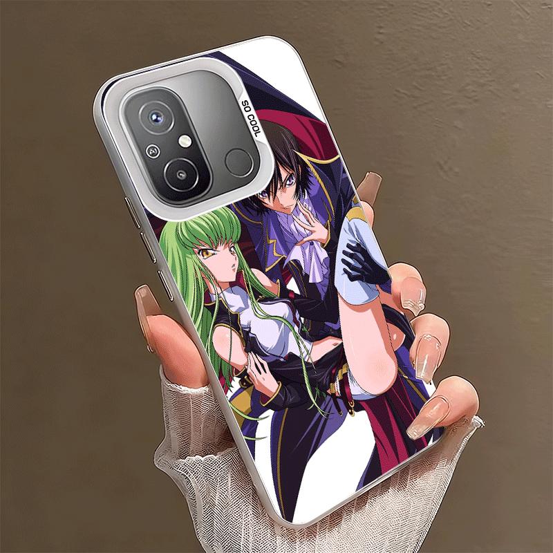 Code Geass Anime Soft Phone Case for Xiaomi Redmi 15C 15 14C 13C 12C Poco X5 X6 X7 Pro X3 F8 F7 Ultra M8 13 12 Cover Back Shell