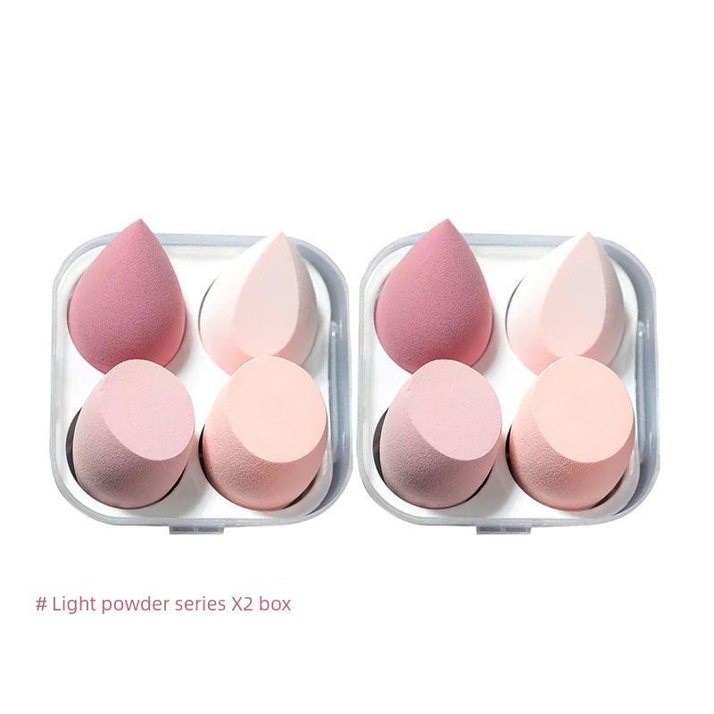 

Косметическое яйцо, устойчивое к смазыванию, макияж, мягкий хлопковый спонж-пуховка, пуховка для пудры, нежный, двойного использования для влажного и сухого нанесения, специальные инструменты для макияжа для жидкой основы 2 boxes of light powdered strawbe