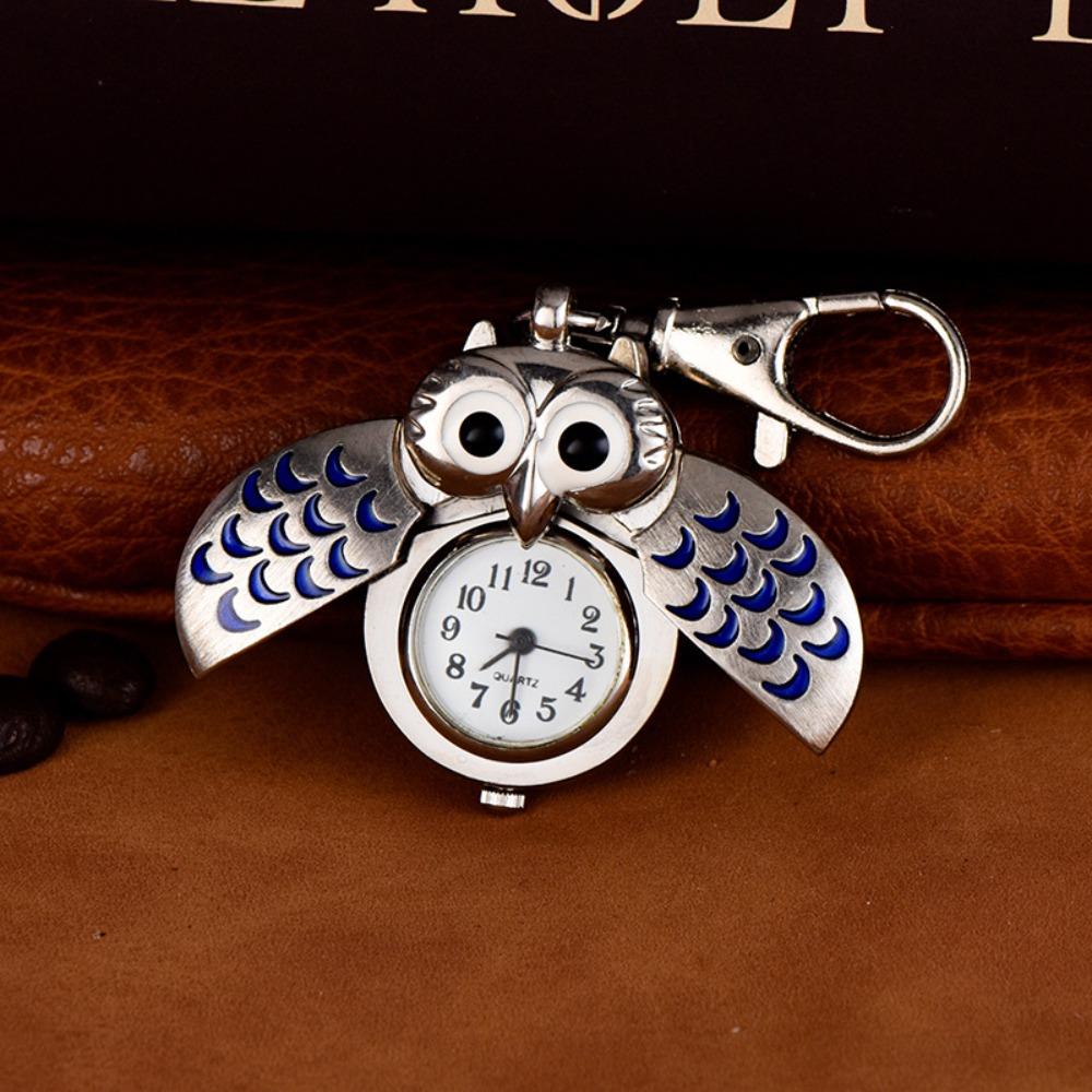 Small Necklace Hanging Watch Flip Style Children's Watches Keychain Pocket  Watch  Daily Wear