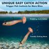 TRUSCEND Shad Perfect for Family Easy for Kids to Achieves a Great Suitable for Any Water Suitable for Sea and Various Fish Species Lure Fishing.