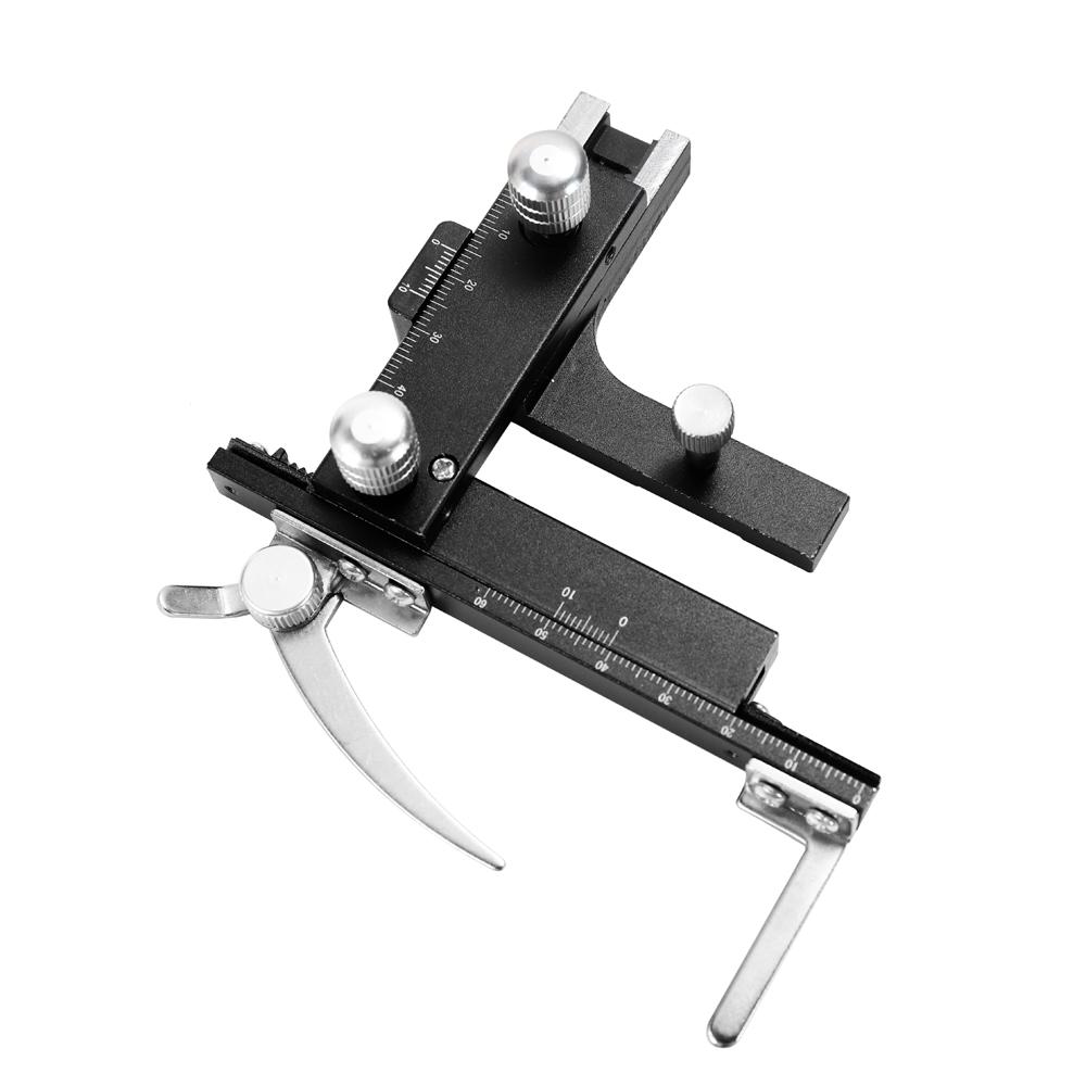 LIANGANAN Microscope Caliper, Professional Platform Attachable Mechanical Stage X-Y Moveable Vernier Caliper with Scale Tools LIANGANAN Microscope Caliper, Professional Platform Attachable Mechanical Stage X-Y Moveable Vernier Caliper with Scale Tools
