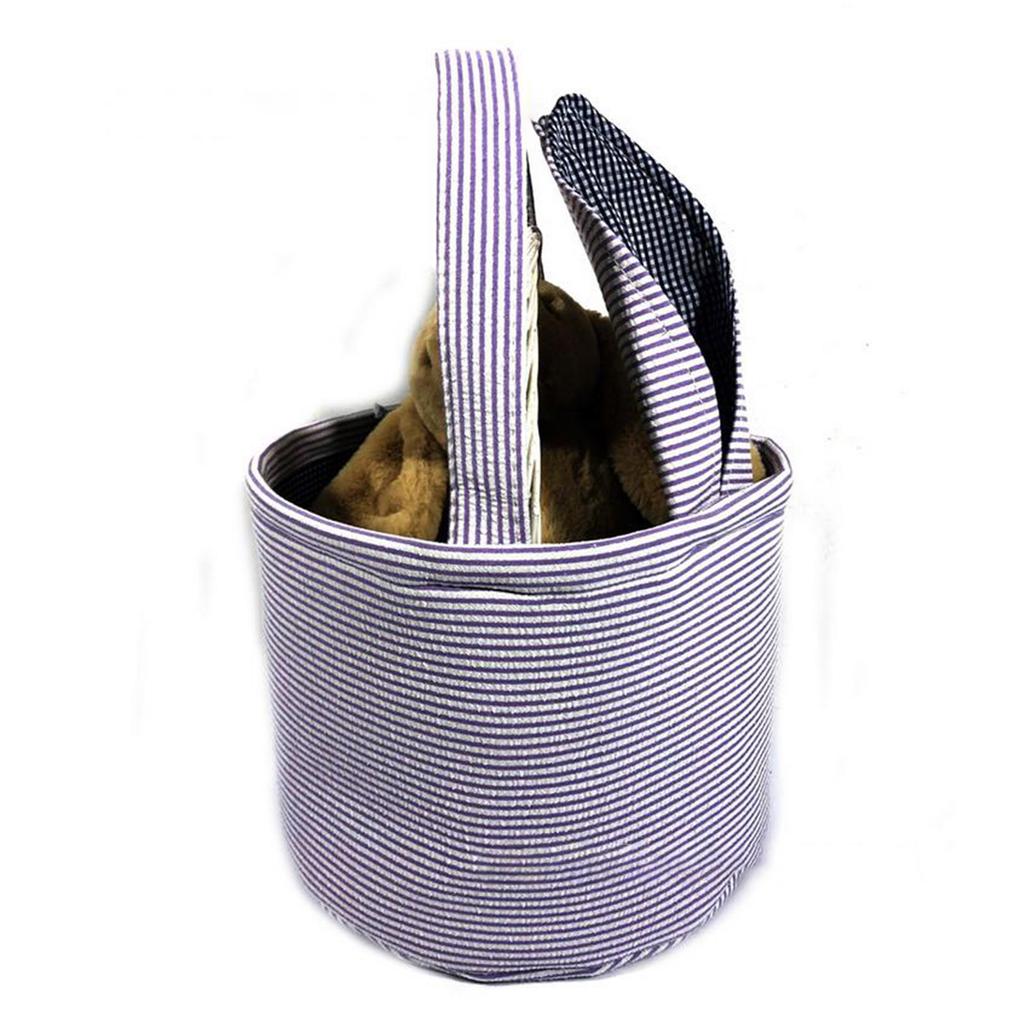 Cute Easter Cloth Basket Candy Eggs Buckets Party Decoration For Kids