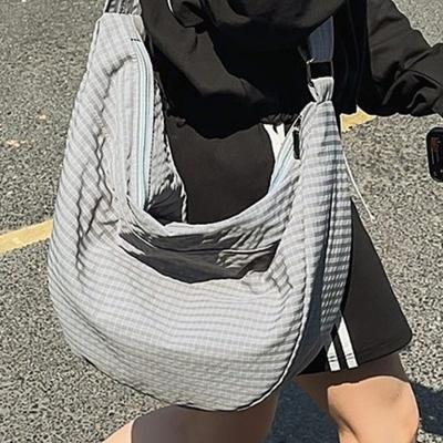 Casual Crossbody Tas Relaxte Stijl Dumpling Tas Eenvoudig en Veelzijdig Eénschoudertas