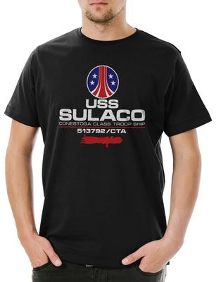 USS Sulaco II Men's T-Shirt Prometheus USCSS Nostromo Alien Yutani Logo Corp
