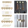 5 Piece Nordic Style Hexagon Brass Cabinet Knobs Cupboard Handle Polished Door Handles Pulls
