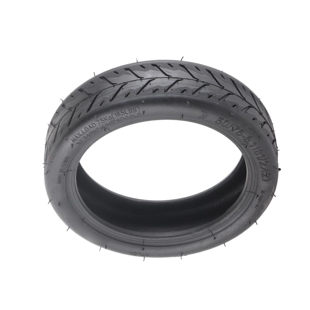 50 75‑6.1 Electric Scooter Tire Rubber Grooves Excellent Grip Shock Absorption Electric Scooter Parts