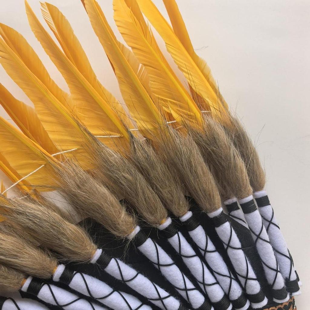 Feather Headdress Indian Style for Dance Festival Stage Show