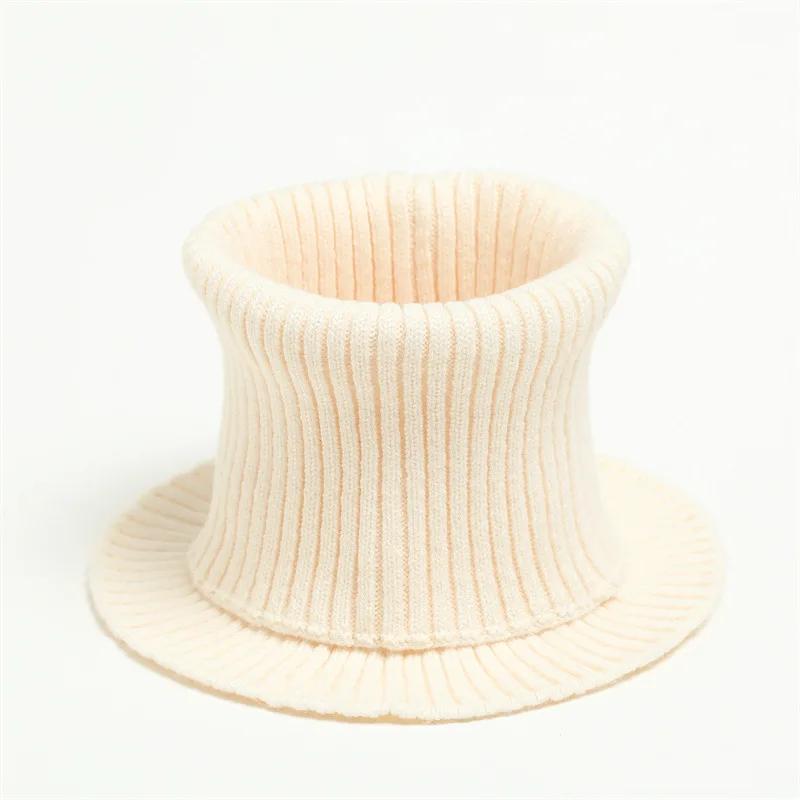 

Теплый вязаный шарф-воротник Mne Женский водолазка Ложный воротник Съемный шарф Теплый зимний ветрозащитный шарф Рюши Накидка One Size