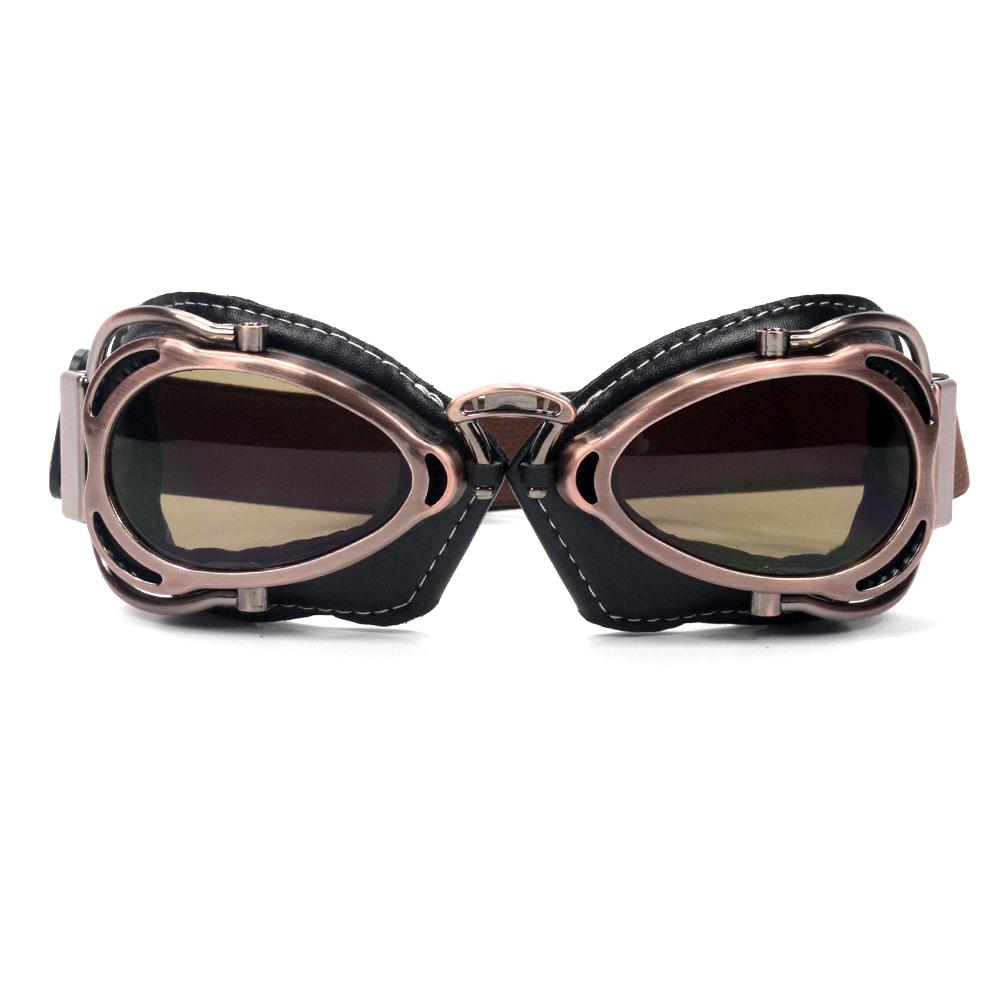 Mooreaxe Motorcycle Sunglasses for Harley Chopper Cruiser Scooter Bob Bike Riding Racing Goggles Pilot Helmet Glasses