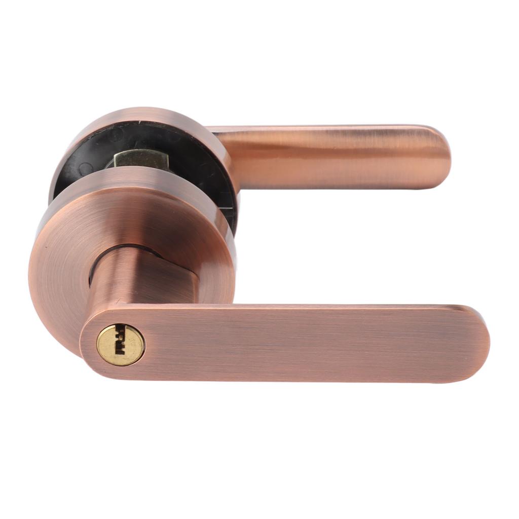 Passage Door Lever Set Aluminum Alloy Simple Modern Door Entry Lever Lock for Hallway Closet