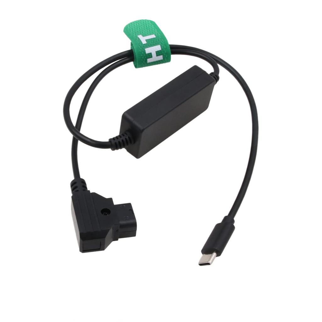 HangTon 60cm USB 5V 2A Power Cable for Blackmagic Micro HDMI Sound Devices and Cinematic Wireless Transmitter D-Tap Type-C Converter, MixPreII,