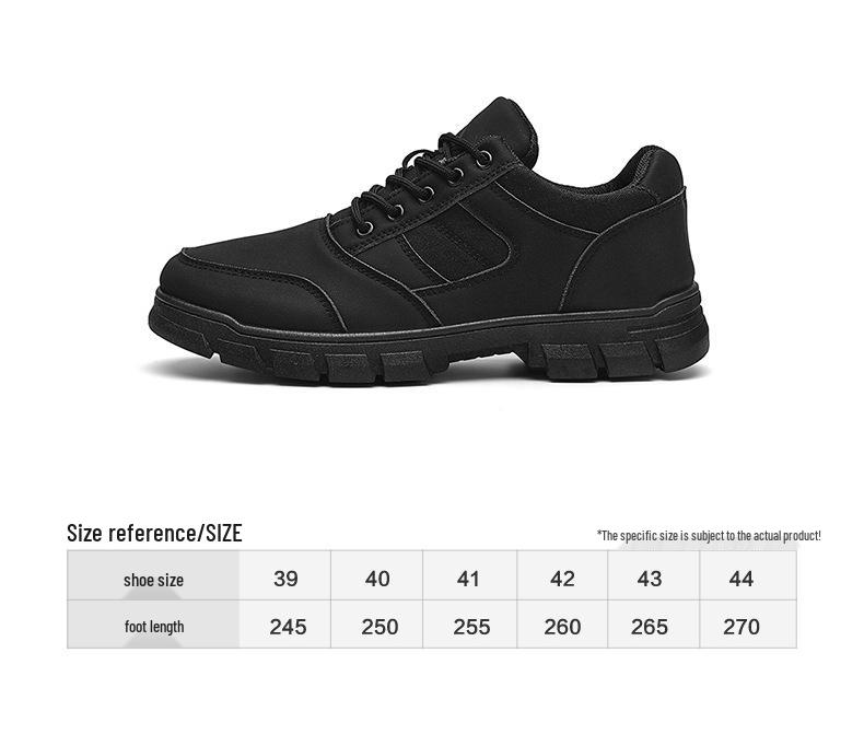 Herren Große Größen Atmungsaktive Lässige Baumwoll-Arbeitsschuhe für Herbst/Winter - Sportliche & Trendige Arbeitsschutzschuhe