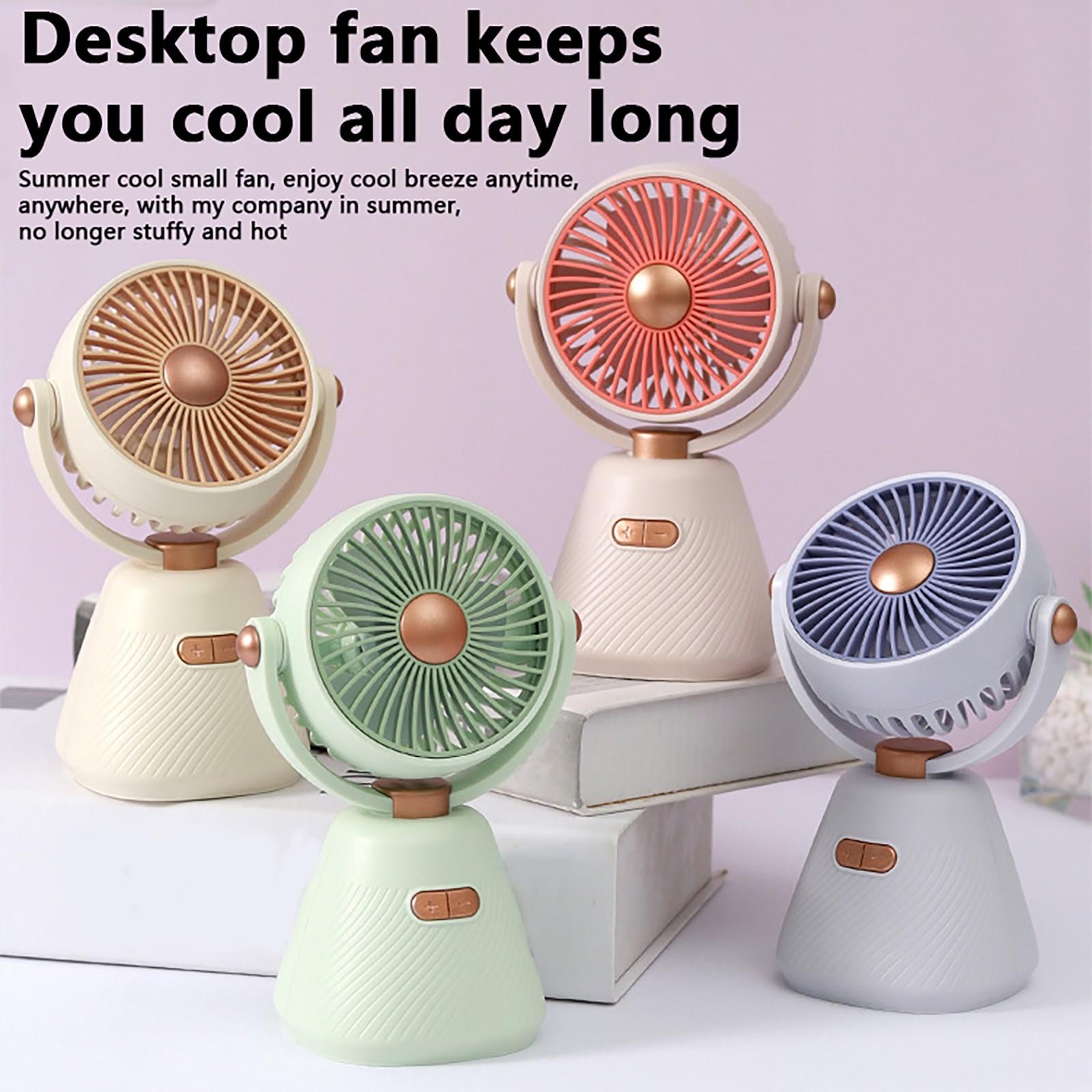 

Desktop Fan For Bedroom And Study – USB Rechargeable Portable Quiet Table Fan For Students One Size фіолетовий