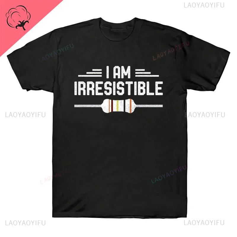 Ohm's Law Ohm Electronic T Shirt Novelty Electrical Engineer Graphic Tee Women Men Boy Classic Shirt Streetwear Ropa Hombre Tops