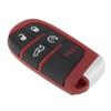 3 / 4 / 5 Buttons Remote Car Key Shell Wear-resistant Keyless Entry Key Fob Case Fit for Dodge / Chrysler