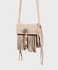 Camateclub Light Tassel Bag - Gray Handmade, Native American, Western