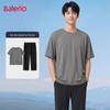 Baleno Men's Ice Silk Short-Sleeve Sportswear Set