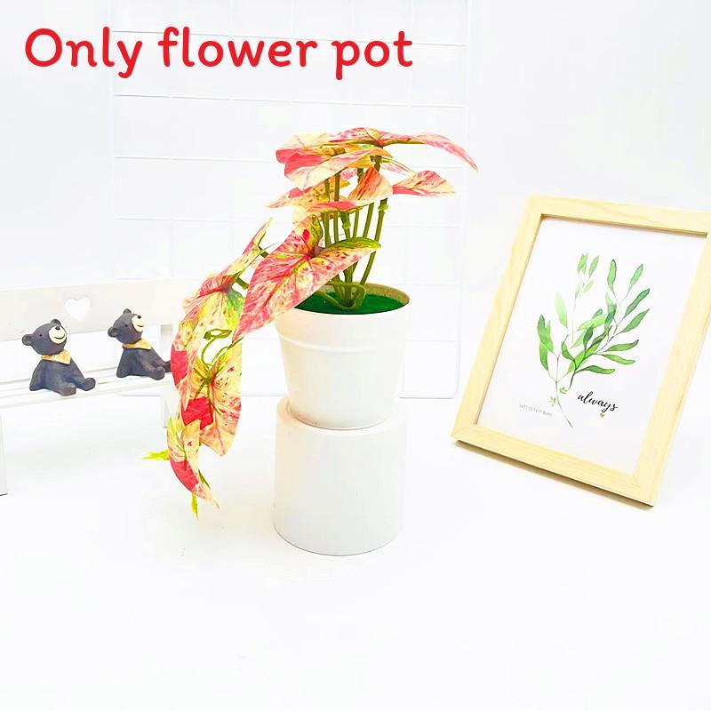 Simulation Epipremnum Aureum Potted Artificial Plant Decor Ornament