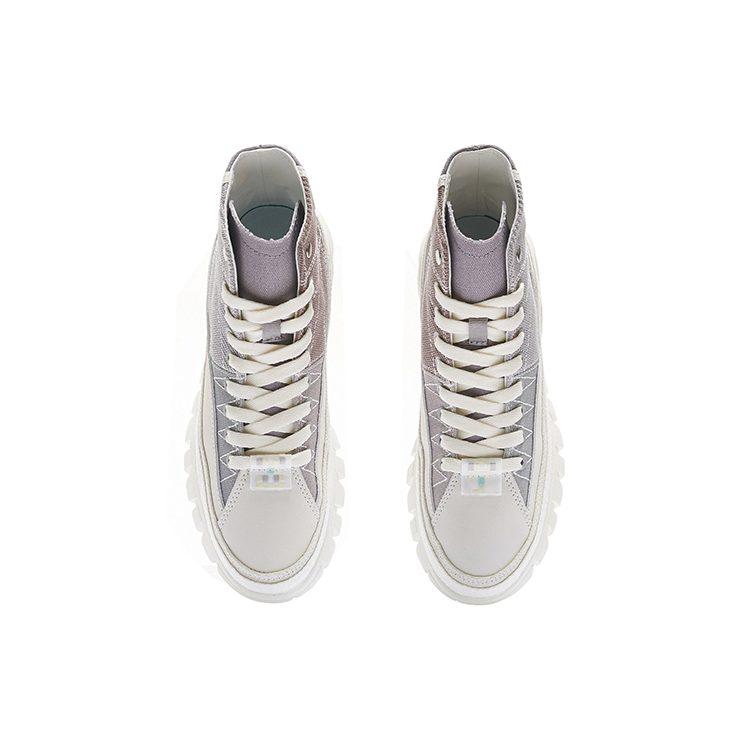 Li Ning Fabric Cushioning Slip Resistant Abrasion Resistant Cushioning Slip Resistant Abrasion Resistant High Top AZGS090-4