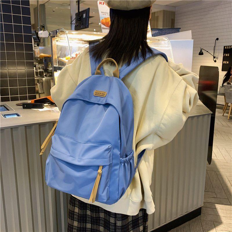 

Женский минималистичный универсальный рюкзак большой вместимости, дорожная сумка для ноутбука, стильный и практичный single package