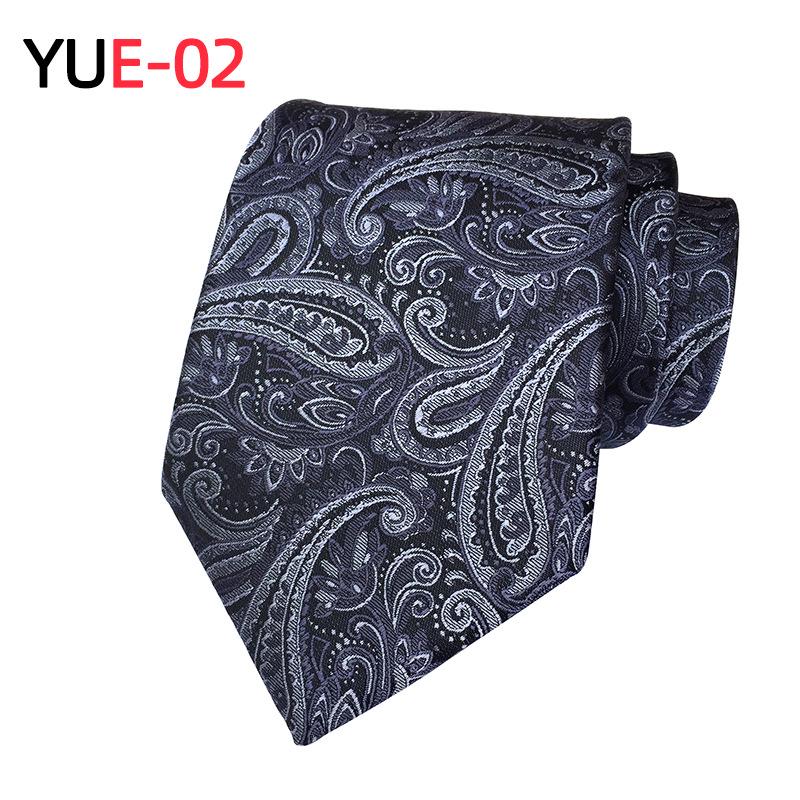 Paisley Herren Krawatte mit großem Blumenmuster aus Polyester für 2025 - Trendiges und vielseitiges Accessoire