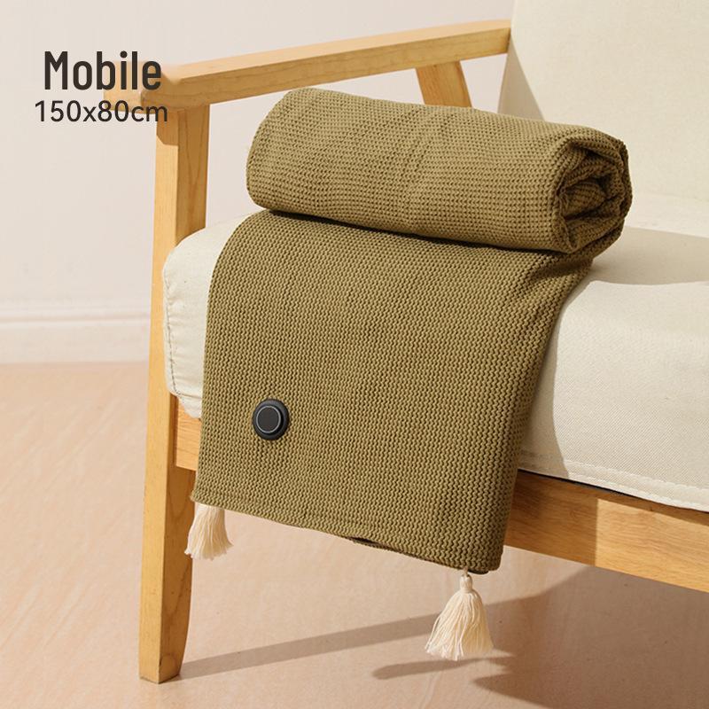 Heated Electric Cloud Shawl - USB Washable, Warm Body Blanket for Office & Outdoor Use