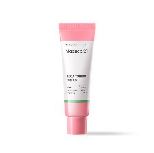 

MADECA21 TECA Toning Cream Brightening & Skin Tone Correcting Moisturizer 50ml