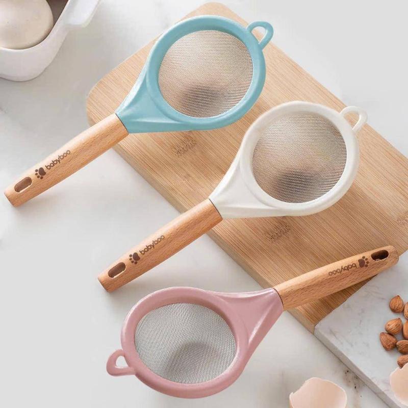 Filter Net Sieve For Baby Food, Baby Strainer, Household Kitchen Egg Tart Liquid Baking Tool, Flour Sifter