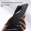 Luxury Plain Leather + Camera Lens Protection Case For Huawei Pura 70 Ultra Pura 70 Pro P60 Pro P60 Hard Slim Good Texture Cover