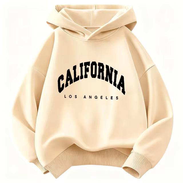 Los Angeles Katzenprint Sweatshirt für Kinder - Modischer Unisex Hoodie für Jungen und Mädchen