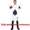 A Blocks Spades A And Hearts K Poker Cards Costumes For Halloween Up Dress