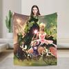 Wicked 2 Musical Movie Glinda Plush Blanket Boy Girl  Flannel Throw Blanket For Bedroom Warm Soft Custom Quality Bedspread
