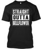 Straight Outta Bellflower T-Shirt Made In the USA Size S To 5XL