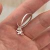 Exquisite Adjustable Hyacinth Lily Flower Ring for Women – Fashionable Open Index Finger Style