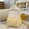 Schoolbag Junior High School High School Student Schoolbag Female Cute Bow Kitten Backpack College Style Cartoon Small Fresh Backpack